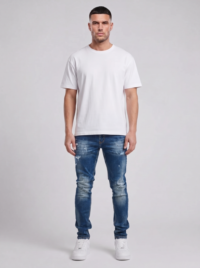 Harlan Blue Slim Jean
