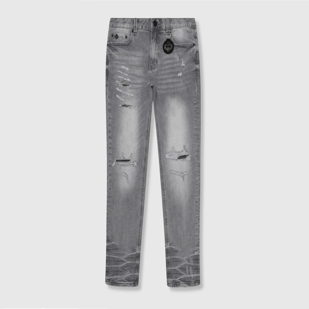 Alonzo Grey Skinny Jeans