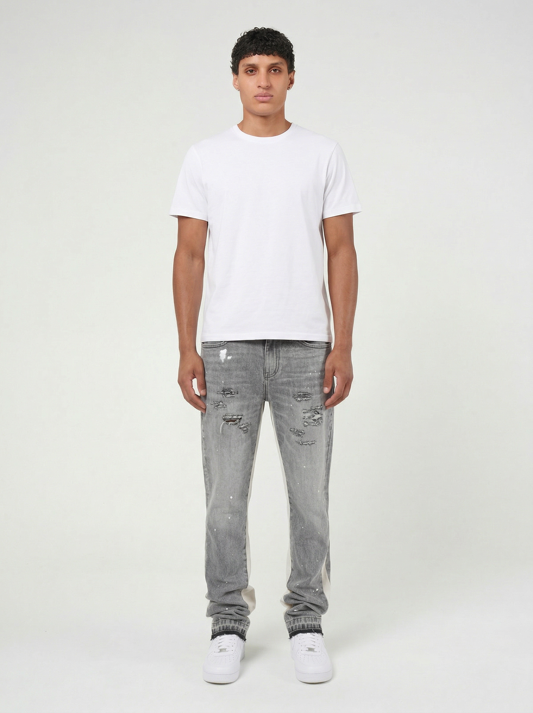 Maranello Grey Flare Jean