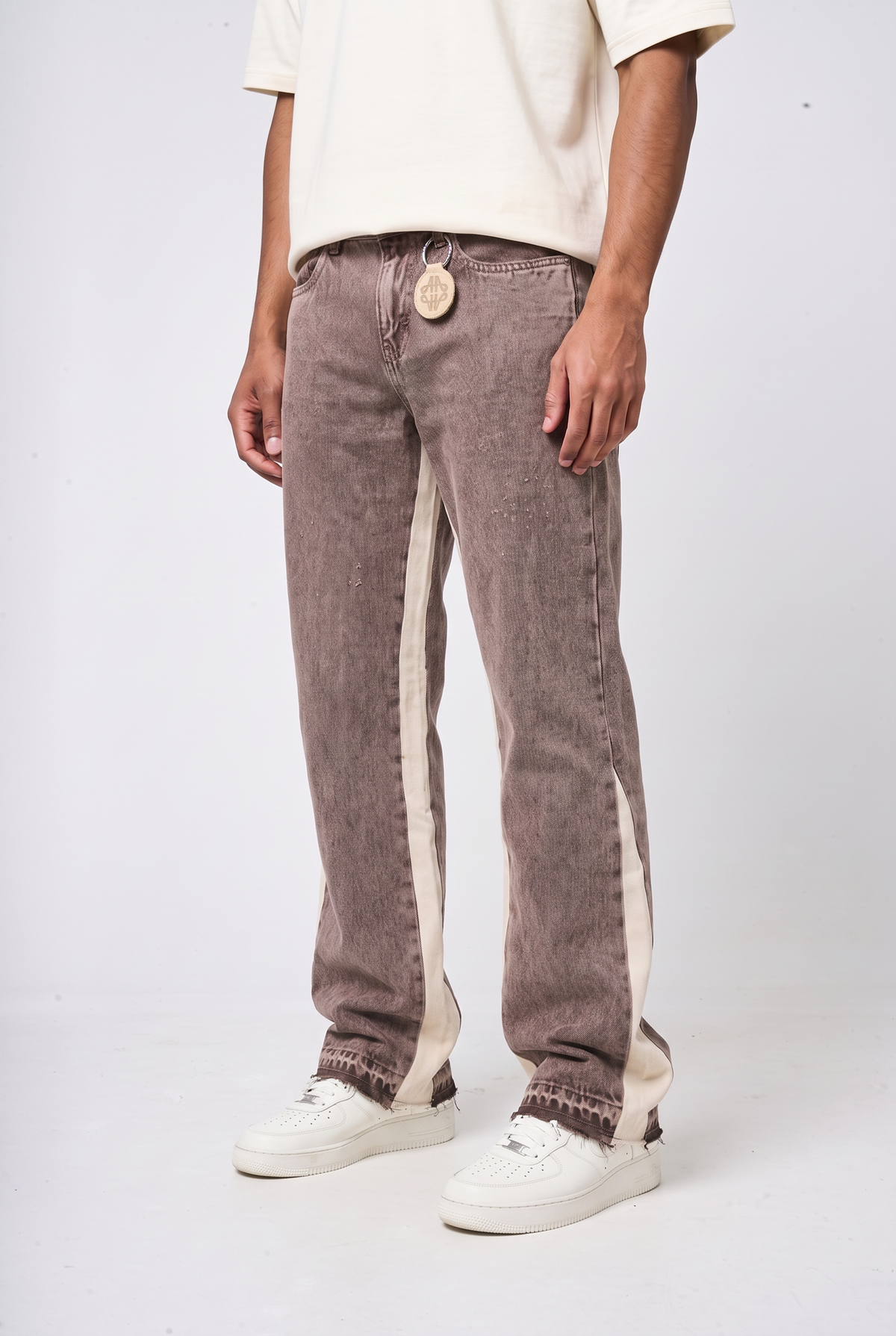 Maranello Brown Flare Jean