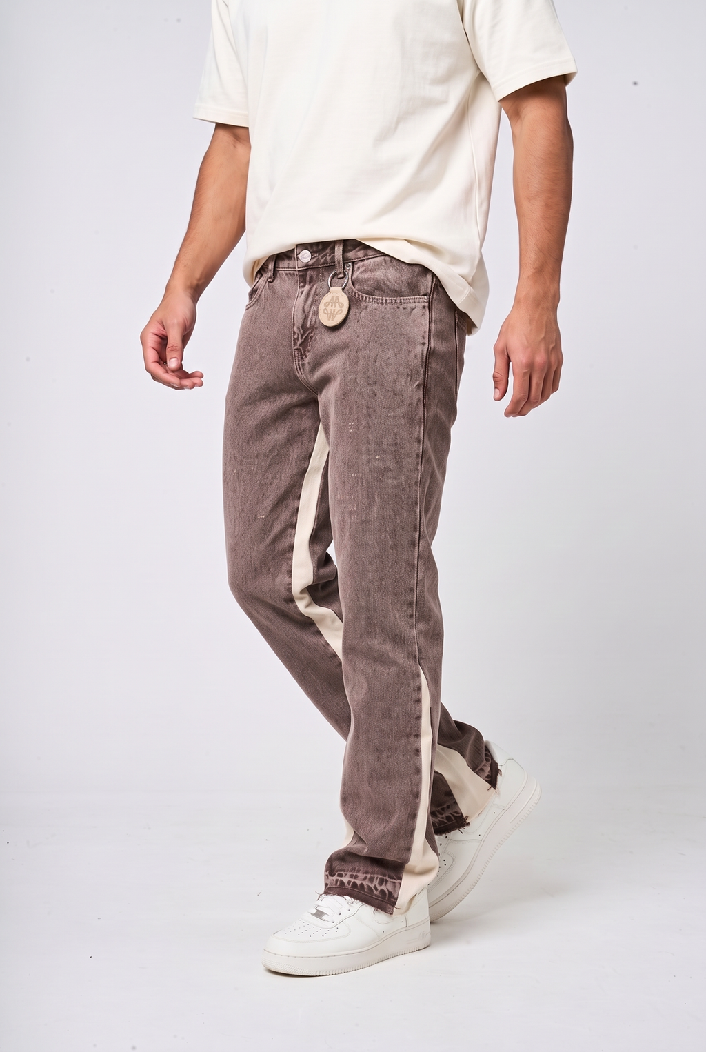 Maranello Brown Flare Jean