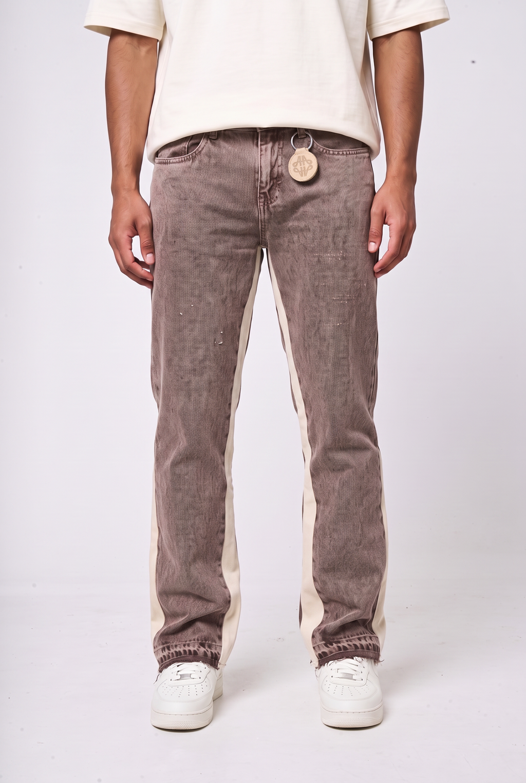 Maranello Brown Flare Jean