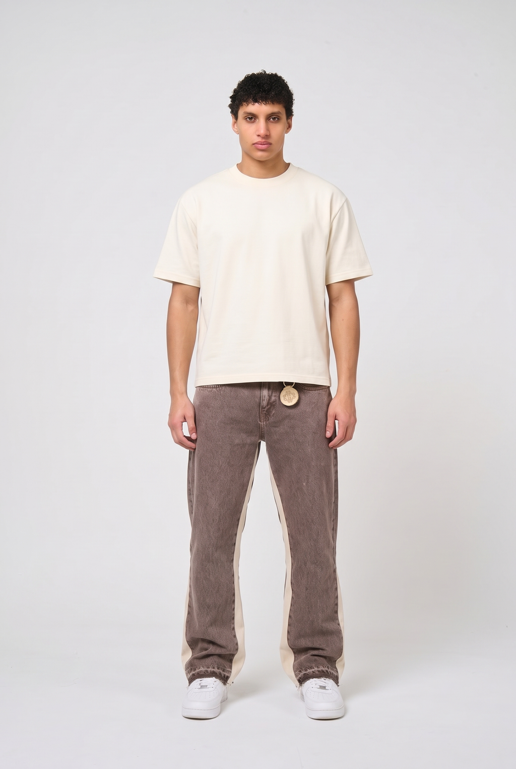 Maranello Brown Flare Jean