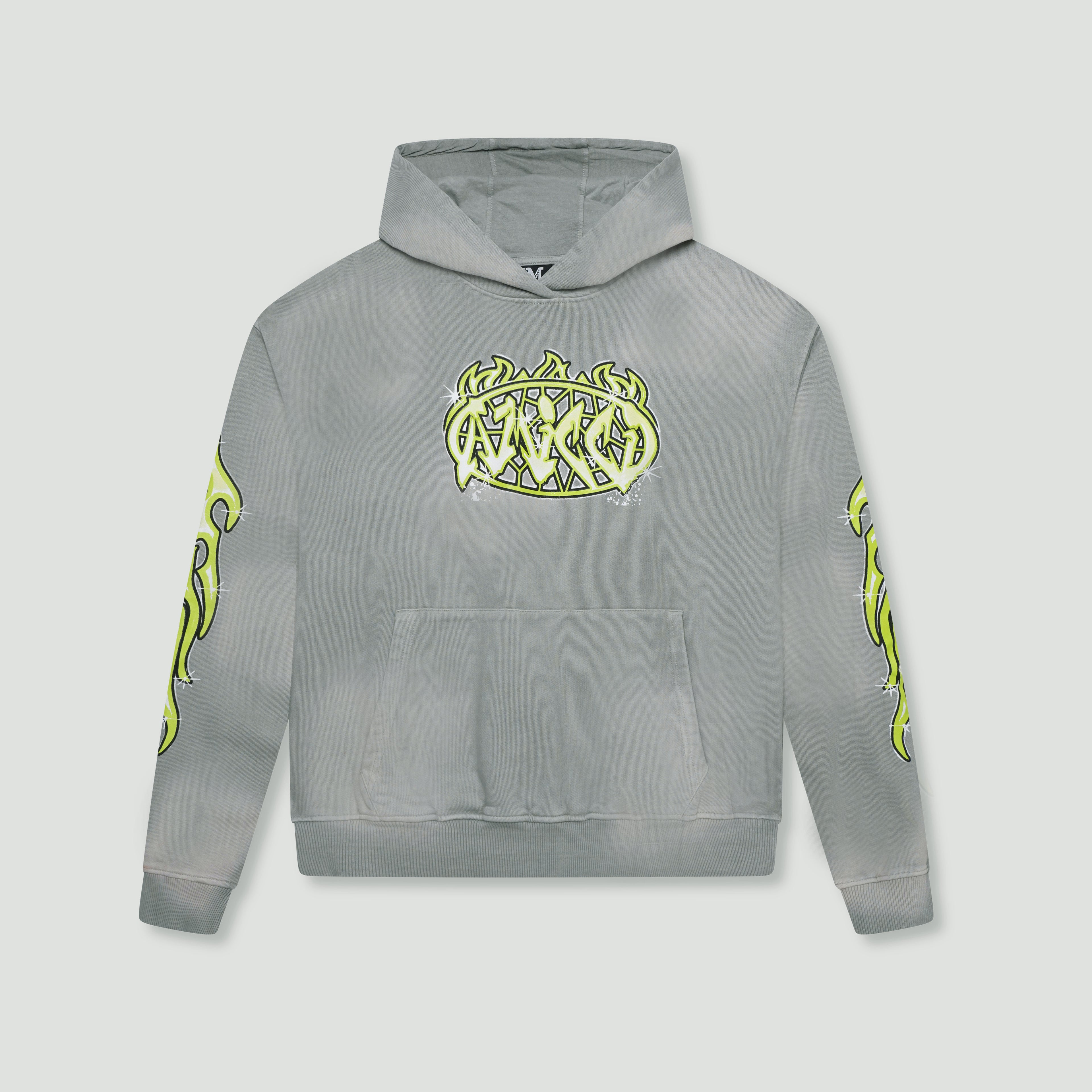 Hoodie Graphique Paola Gris