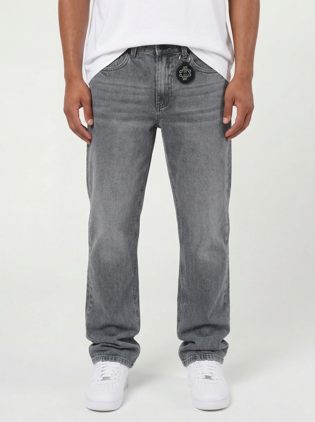 Jeans en denim flare bleu clair Sienna