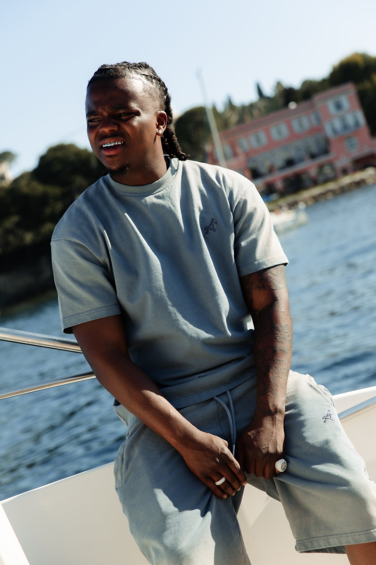 Ensemble Levanto Bleu Lavé