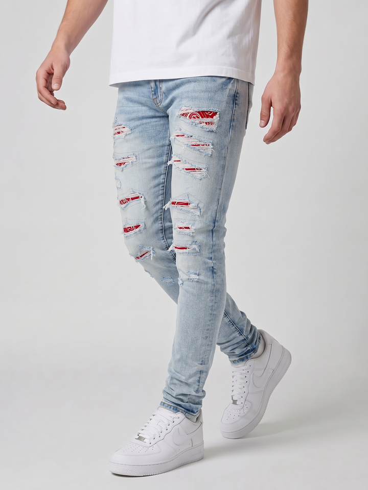 Sanko Bandana Slim Jean