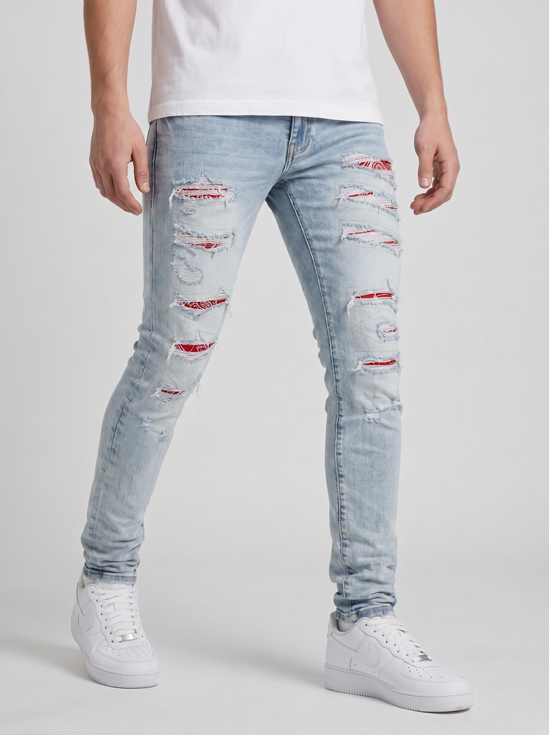 Sanko IJs Rode Denim