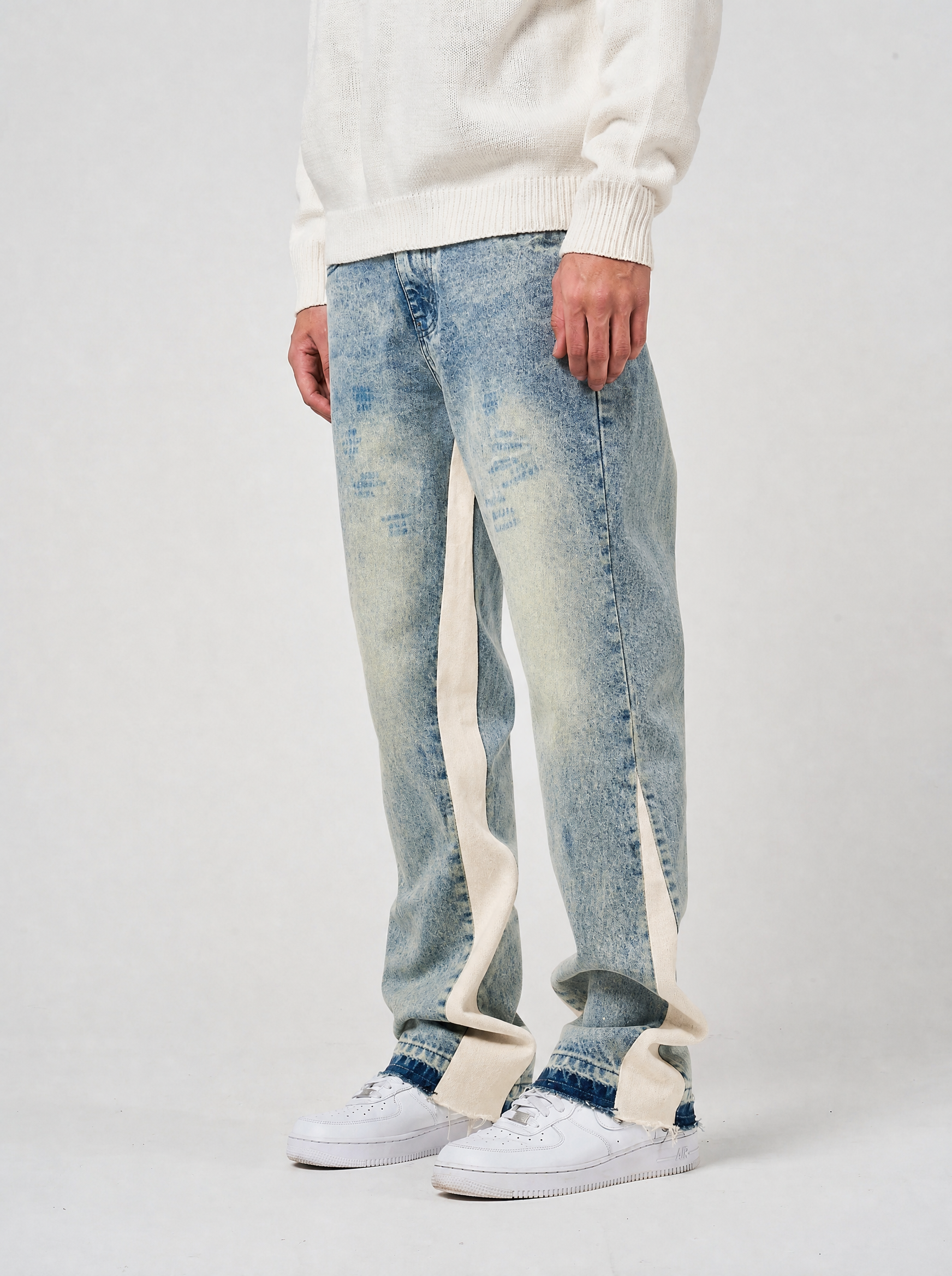 Maranello getönter blauer Denim