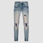 Monza Skinny Jeans Niebieskie