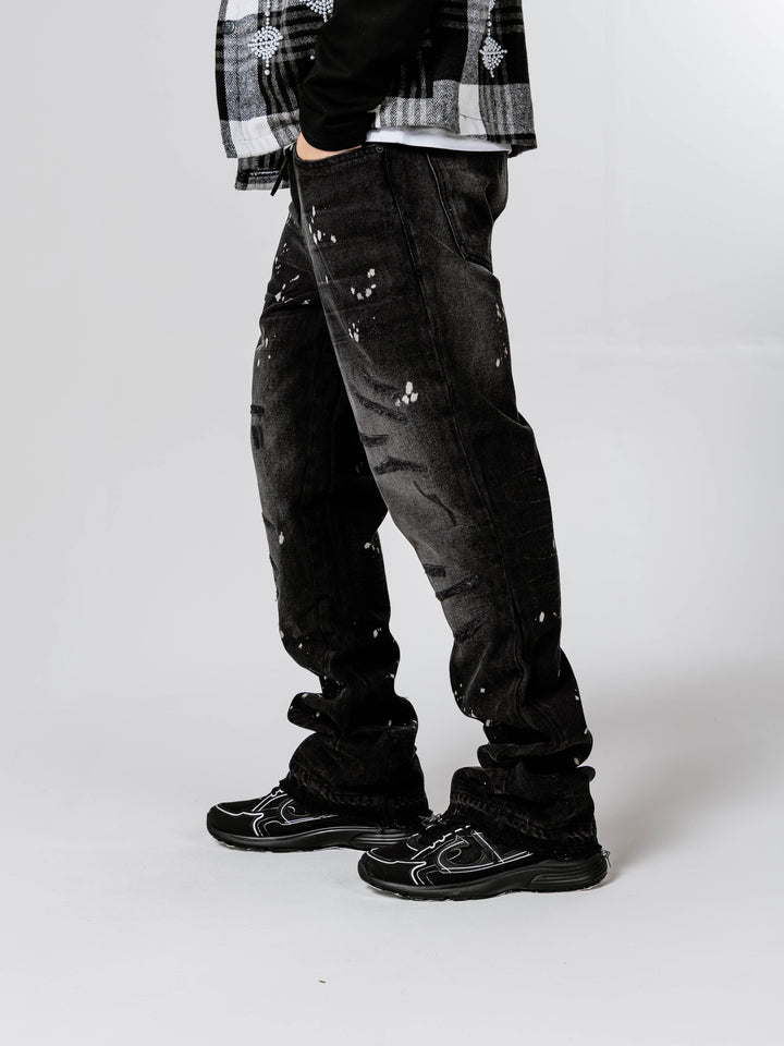 Atticus Black Flare Jean