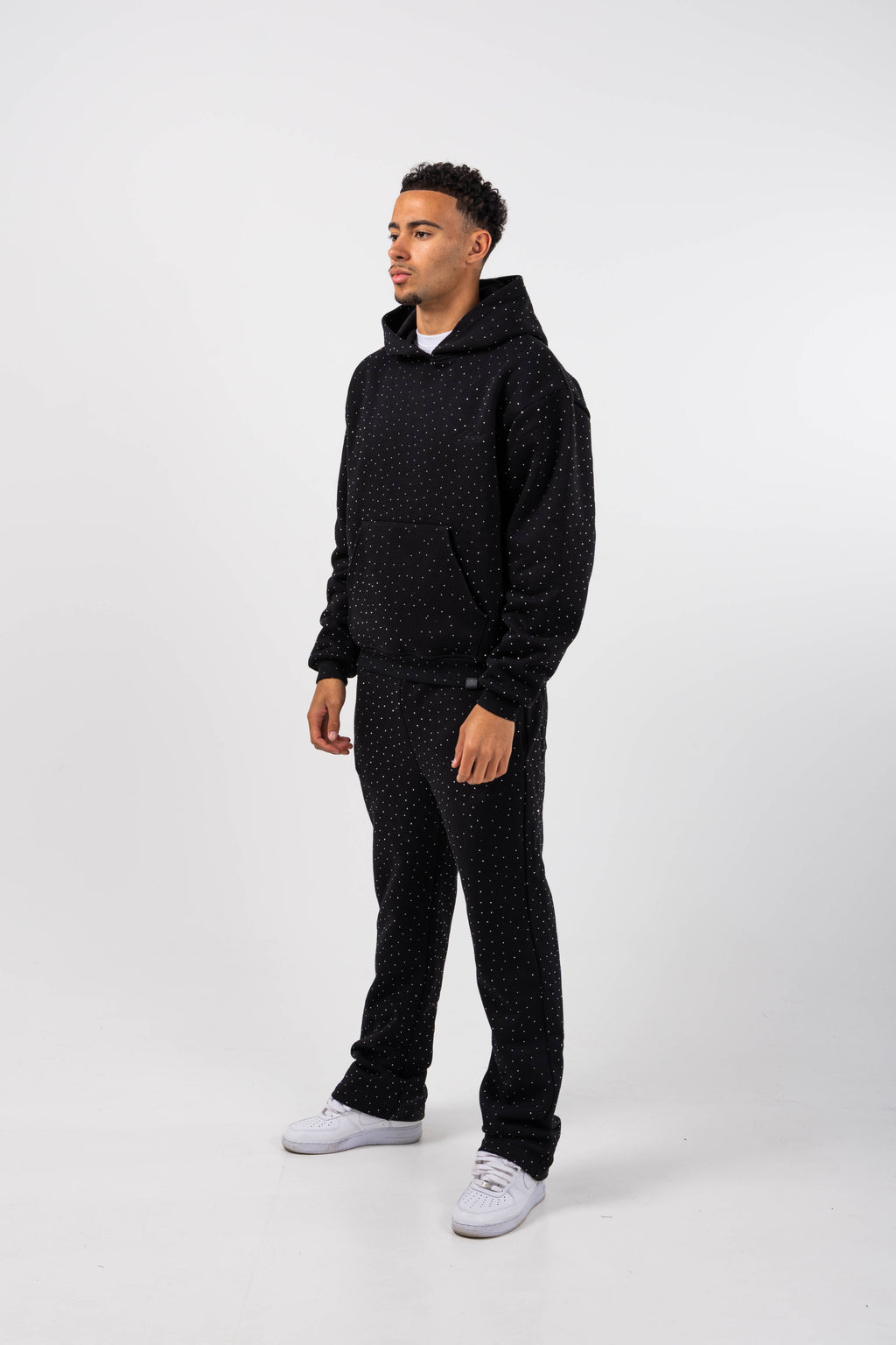Massimo Embellished Black jogger