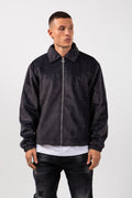 Gianni Suede Coach Jacket