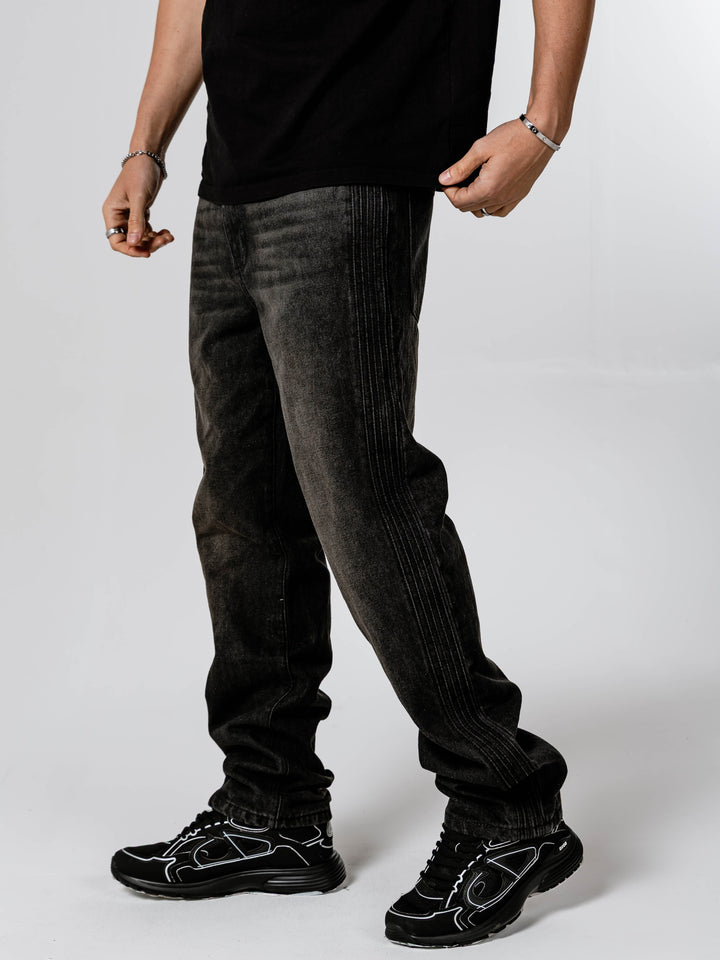 Imperia Black Straight Fit Jean