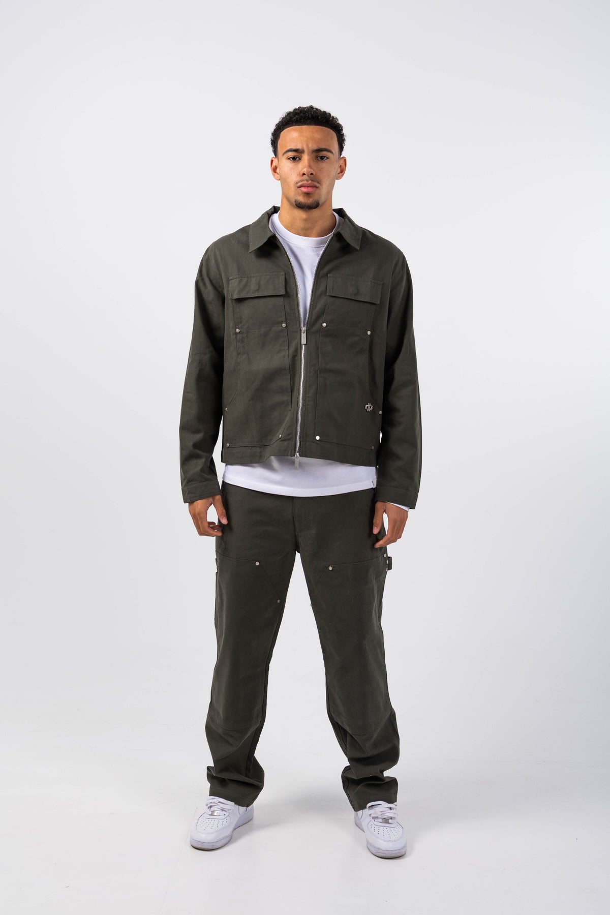 Wyatt Khaki Twill Pants
