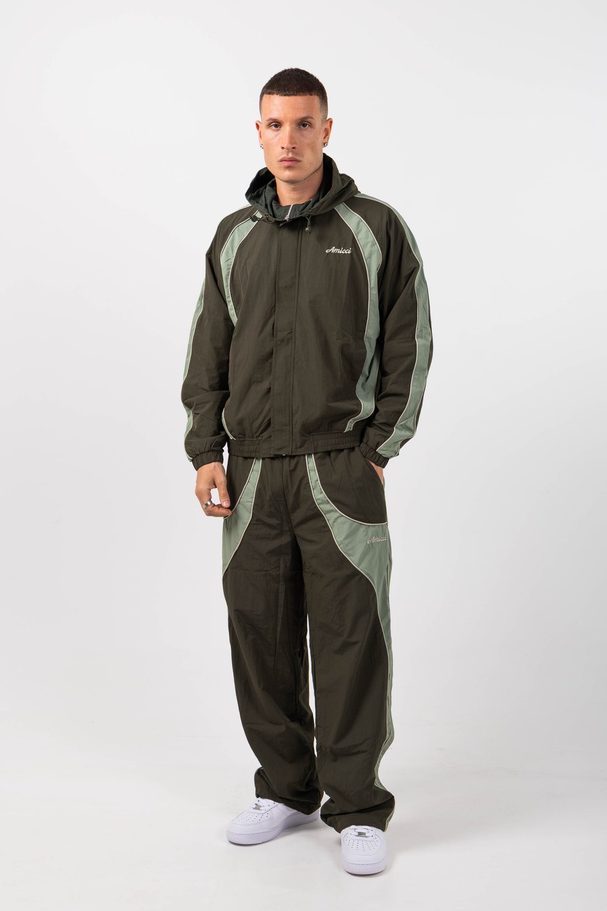 Placido Green Shell Pant