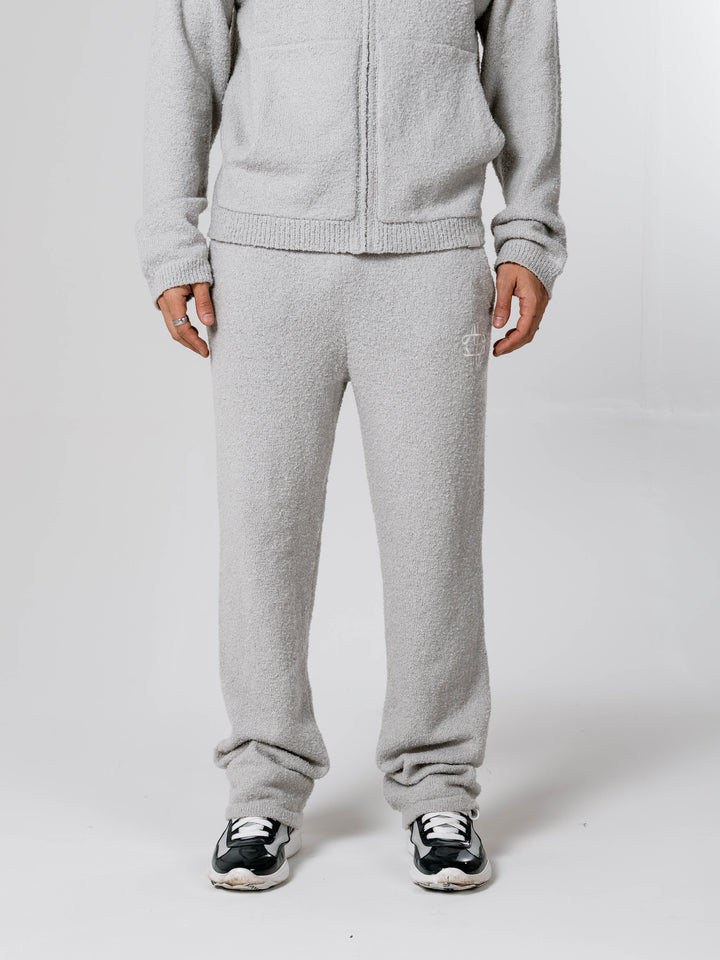 Verdi Grey Emblem Knitted Jogger