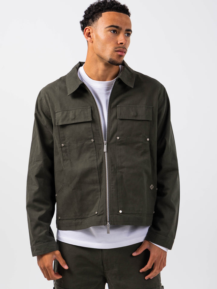 CAMISA SOBRECAMISA WYATT VERDE