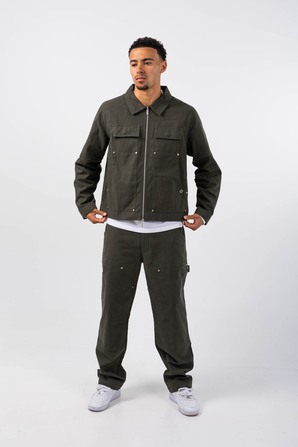 Wyatt Khaki Twill Pants
