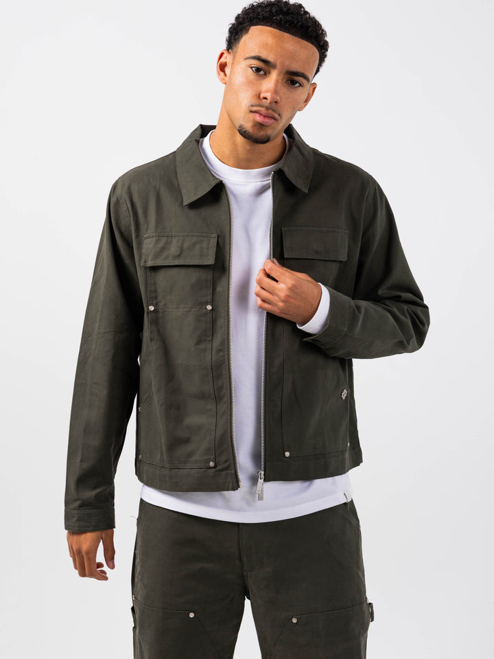 CAMISA SOBRECAMISA WYATT VERDE