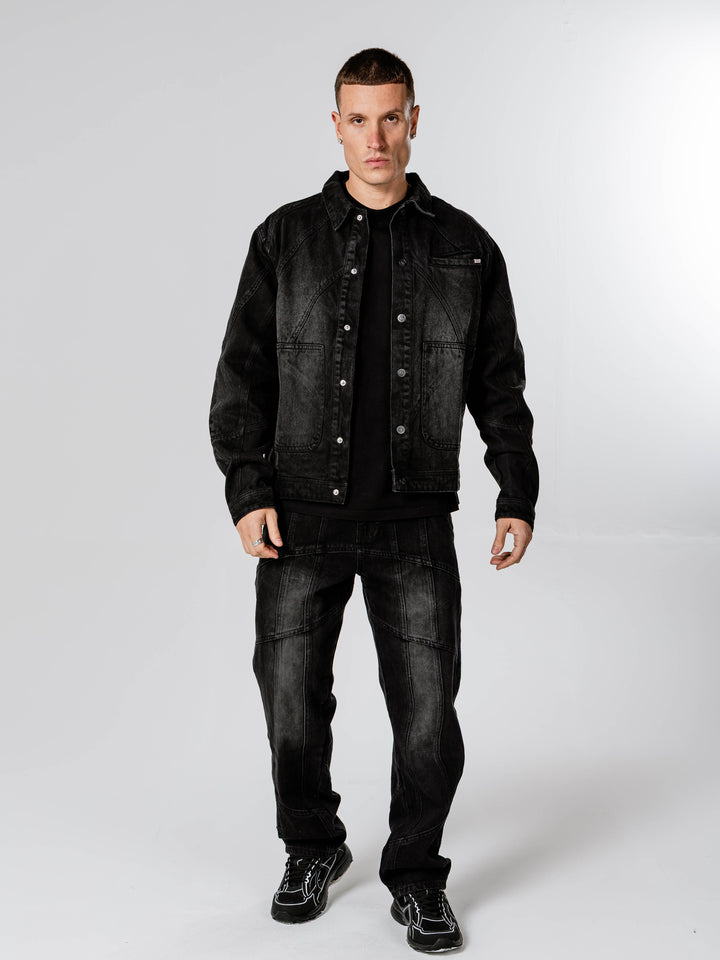 Larrea Black Straight Jean