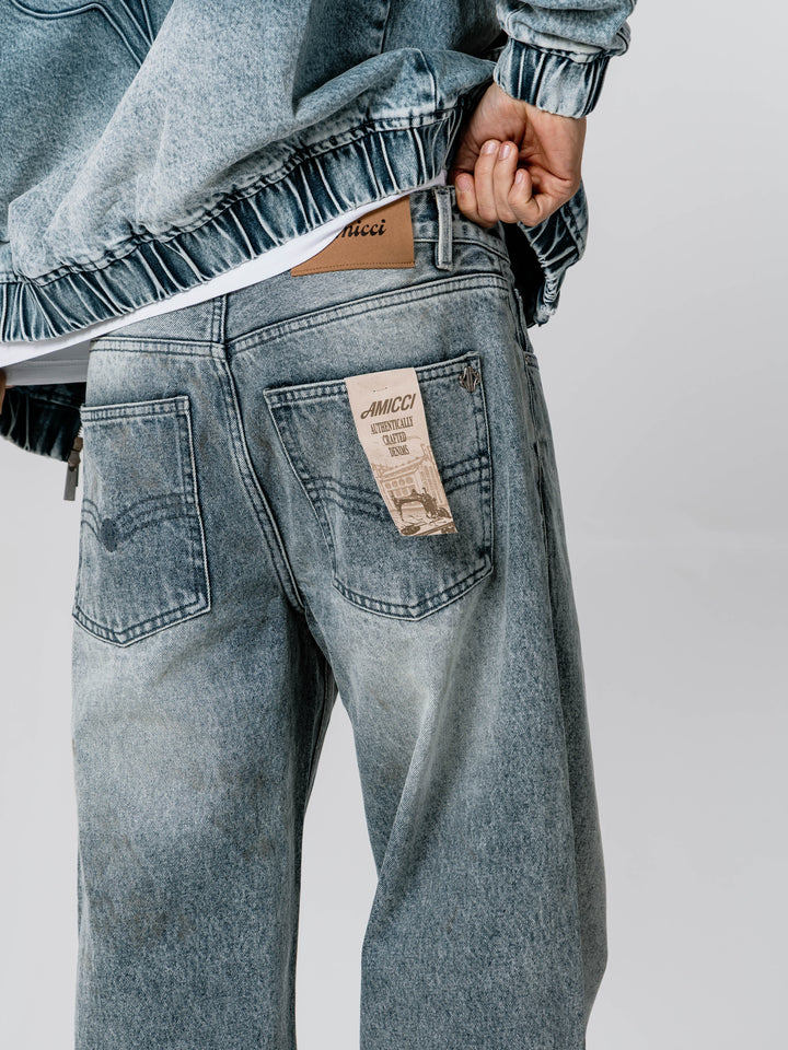 Calabria Blue Baggy Jean