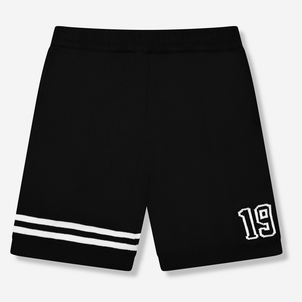 Nantes Knitted Shorts Black