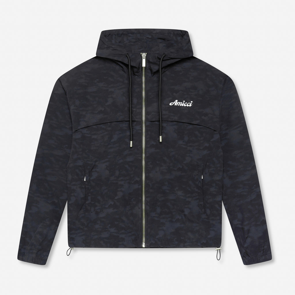 Almeria Windbreaker Set Black