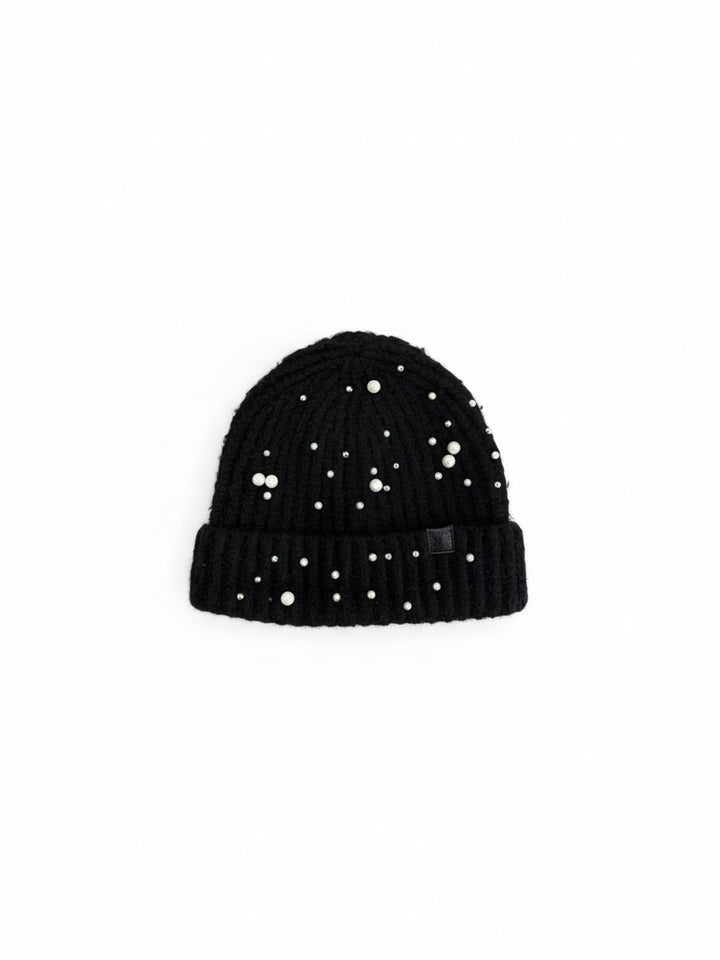 Perla Beanie Black