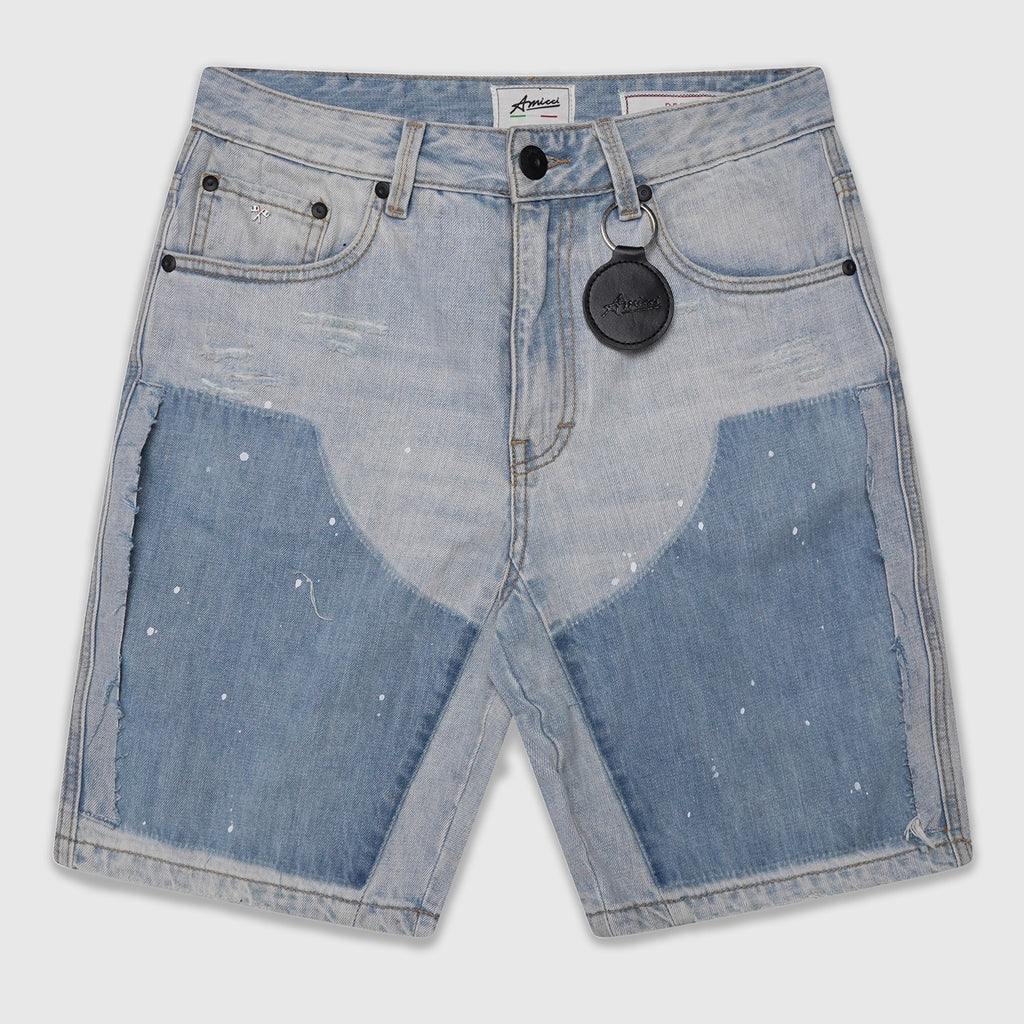 Shorts de charpentier Adrano Light Blue