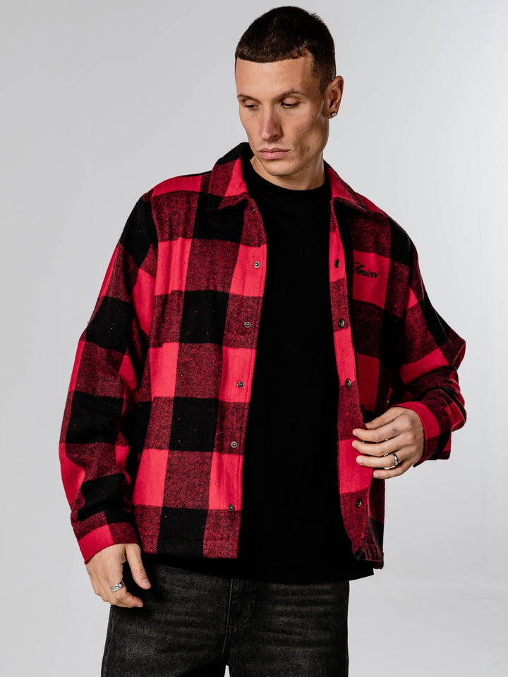 Red Check Flannel Shirt