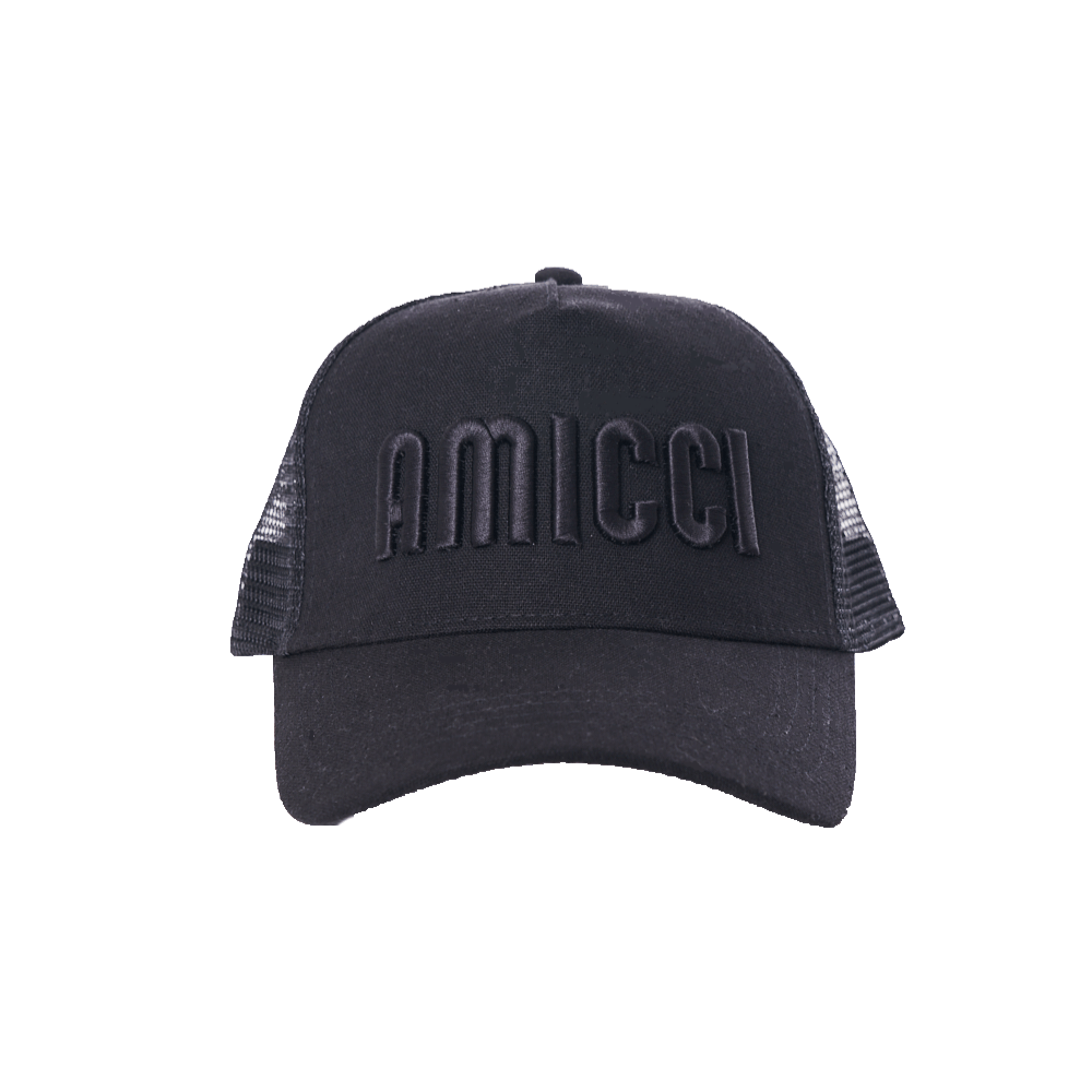 amicciuk Cap One size Cap Black Logo